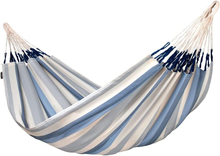 La Siesta® Brisa Sea Salt Classic Hamac - Détente en Plein Air Résistant, Intempéries Hamac Double, Relaxation Authentique et Confortable