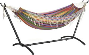 Mondeer Hamac Bohème avec Support